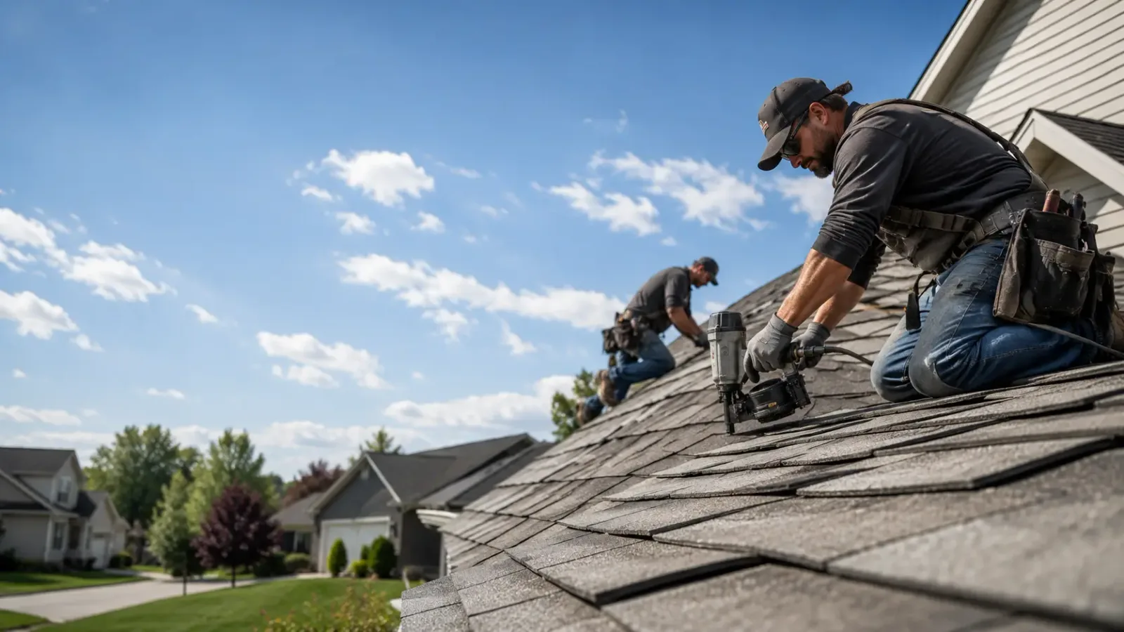 Storm Damage Roof Repair in Wedron, IL near me